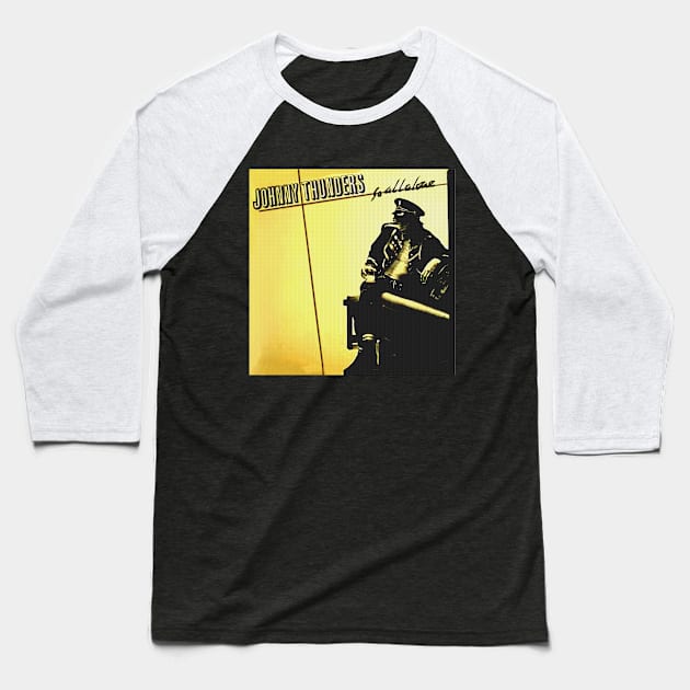 best Johnny Thunders Baseball T-Shirt by SEKALICE